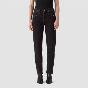 NWT Levi’s Women’s 501 High-Rise Straight Leg Jeans, Midweight Stretch - 24 NEW